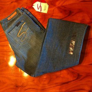 Seven7 Premium Denim Wide Leg FLARE NWT SZ 10
